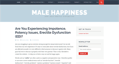 Desktop Screenshot of male-happiness.com