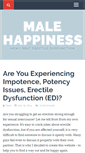 Mobile Screenshot of male-happiness.com
